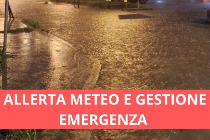 emergenza alluvione agliana