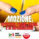 mozione pagine social